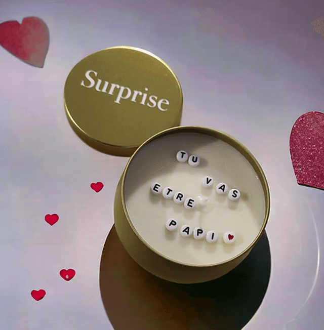 Bougie parfumée Surprise, tu vas être papi 190g